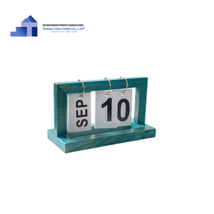 Sản phẩm hàng đầu bán buôn văn phòng quà tặng khắc gỗ Lịch bằng gỗ lịch cho không gian làm việc từ trực tiếp Việt Nam nhà sản xuất - Product Image 2