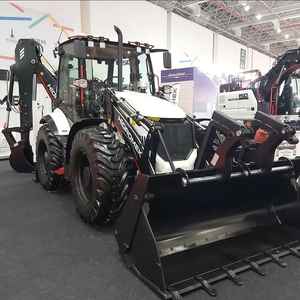 Prix d'usine Hidromek 62T Mini chargeuse-pelleteuse avec moteur Kubota Moteur Perkins Capacité de charge de 6 tonnes pour un usage domestique - Product Image 3