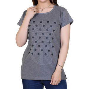 Material ligero de la mejor calidad Camisetas ligeras Ropa informal de verano Camisetas de calidad premium para mujeres - Product Image 1