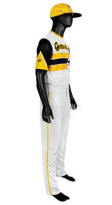 ชุดเบสบอลผู้ใหญ่ สีทีมและโลโก้สั่งทำได้ ระบายอากาศได้ดี ผ้าโพลีเอสเตอร์ 100% ไซส์ใหญ่ ป้องกันแบคทีเรีย - Product Image 4