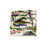 Beige Silk Patterned <b>Square</b> <b>Scarf</b> - Product Image 3