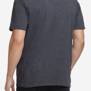 Camiseta Deportiva Ajustada para Hombre, Nuevo Estilo Personalizado con Mangas Cortas de Algodón Elástico, Diseño Ajustado con Logotipo Estampado en Relieve - Product Image 2