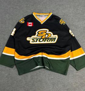 Ensembles de maillots de hockey sur glace personnalisables, logo du club personnalisé, design imprimé par sublimation, tissu respirant à séchage rapide, nom de l'équipe personnalisé - Product Image 6