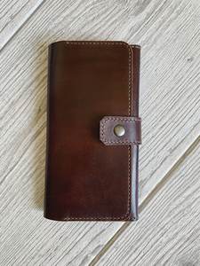 กระเป๋าสตางค์ผู้ชายแบบสามพับ พร้อมช่องใส่บัตรประชาชนและช่องใส่บัตรเครดิต กระเป๋าสตางค์หนังแท้แบบมินิมอล รุ่น LTW-0025 - Product Image 5