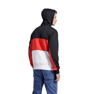 Pull à capuche en coton sur mesure pour homme grande taille, coupe classique, hiver 2024, haute qualité, vente en gros, logo personnalisé, tissu polaire - Product Image 3