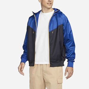 Nouvelle veste d'extérieur personnalisée vierge Logo personnalisé vestes coupe-vent imperméables grande taille hommes 2025 veste de survêtement avec capuche - Product Image 1