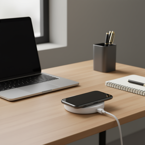 MAG PAD 25W Wireless for Qi2 Charging White Cavo Caricabatterie Multifunction Multifunction Charger - Product Image 3