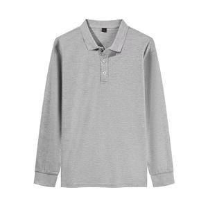 Ropa DE TRABAJO Cooperate Uniform Logo personalizado Polos de manga larga para hombres Company Staff Work Smart Polo Shirt 2025 - Product Image 2