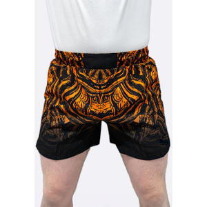 Shorts de MMA et de Muay Thai personnalisés en polyester/coton, à séchage rapide, respirants, légers et compressifs, avec impression par transfert thermique - Product Image 4