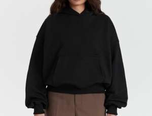 Sweat à capuche 100% coton de haute qualité pour hommes pull décontracté surdimensionné solide tricoté sweats à capuche et sweat-shirts pour hommes - Product Image 2