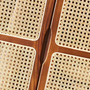 ตู้เสื้อผ้าแบบพับได้สไตล์เรโทรเวียดนามจากดรีมคราฟท์ ทำจากหวายถัก สไตล์มินิมอล เหมาะสำหรับอพาร์ทเมนต์ - Product Image 3