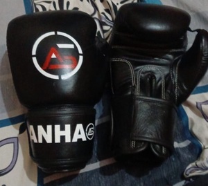 Guantes de Boxeo de Cuero con Correa de Muñeca Ajustable, Ajuste Universal para Uso Deportivo, Tamaño Estándar - Product Image 6
