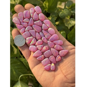 Màu Hồng Aurora <span class=keywords><strong>Opal</strong></span> Mix Shape Cabochon Loose đá quý đối với trang sức làm crafting chữa bệnh pha lê phụ kiện nghệ thuật - Product Image 4