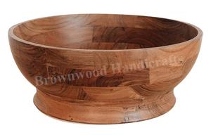 ชามไม้อะคาเซียทำจากขี้ผึ้งน้ำผึ้งธรรมชาติคุณภาพสูงชามขนมทำจากไม้อะคาเซียสำหรับโรงแรมและร้านอาหารปลอดภัยสำหรับใช้กับอาหาร - Product Image 6