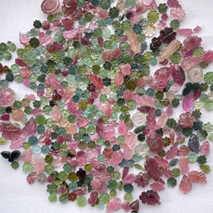 พลอยทัวร์มาลีนธรรมชาติหลายขนาด8มม. 10มม. 12มม. อัญมณีเจียระไนแบบแฟนซีแบบ DIY สำหรับทำเครื่องประดับทำแหวนหลวมล่าสุด - Product Image 4