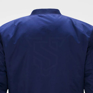 Premium Quality Men's Bomber Jacket Light <b>Weight</b> Solid Color <b>Stand</b> Collar Full Zipper High Street Style Quick Dry Breathable - Product Image 6