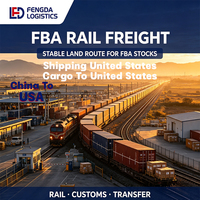 Servicio de Logística de Transporte de Mercancías FBA CIF a Puerto de Savannah, Estados Unidos, Puerta a Puerta, Embalaje Seguro Garantizado