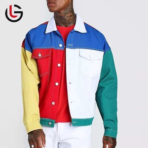 Nuevo estilo, Chaquetas vaqueras informales de moda transpirable, servicio OEM ODM, ropa de mujer, chaqueta vaquera teñida lisa - Product Image 2