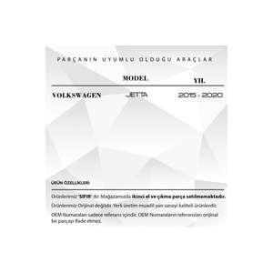 Couvercle de lave-phare côté droit pour Volkswagen Jetta - Product Image 3