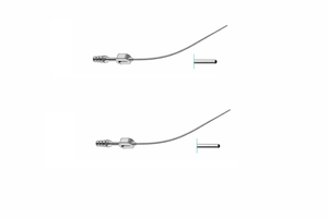 ท่อดูดของเหลวผ่าตัดหลากหลายขนาด 165 มม. แบบกรวย ทำจากวัสดุที่สามารถขึ้นรูปได้ สำหรับเครื่องมือผ่าตัด - Product Image 2