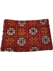 Funda de Almohada Kilim Marroquí Tejida a Mano |   Cojín Berber Vintage |   Proveedor Mayorista y con MOQ Bajo - Product Image 2