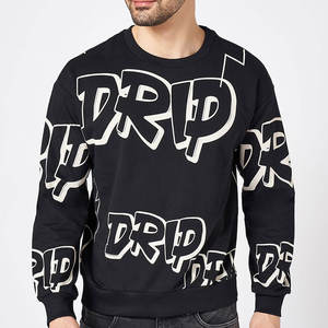 Estilo básico Calidad superior Diseño personalizado Hombres Sudadera Algodón básico Mezclado Venta en línea Color único Hombres Sudadera - Product Image 2