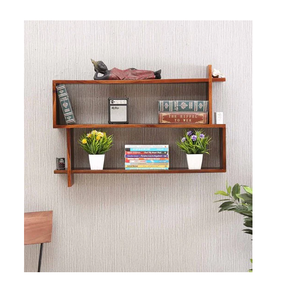 La plupart des ventes de décoration murale en bois pour maison étagère murale flottante en bois de haute qualité design à un prix abordable - Product Image 1