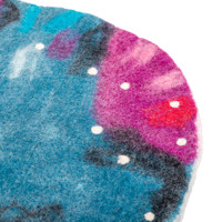 Meilleur tapis en feutre fait main éco-responsable certifié ISO de l'Himalaya, éducatif, pour loisirs créatifs, tapis de table pour enfants, thème animaux et nature, personnalisable