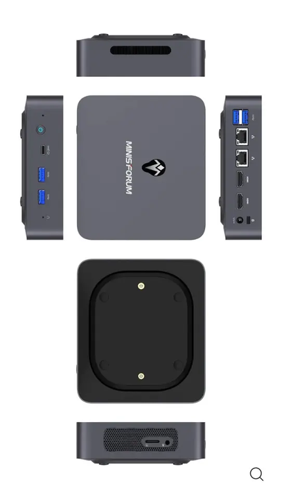 MINISFORUM Venus Series 心地好く UN100P Win11 Pro