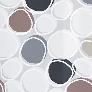 Collezione Spirella Dido, Tenda da Doccia in Tessuto 180 x 200, 100% Poliestere, Multicolore - Product Image 2