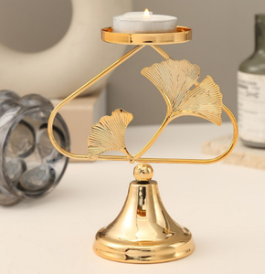 Gold Metal <b>Candle</b> Holders Tabletop <b>Dinner</b> Decorative Tealight Metal Gold Shape Tealight Home Decor Wedding Desktop - Product Image 3