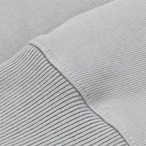 Camiseta de manga larga sin costuras suelta personalizada para hombre Camiseta de algodón de alta calidad con cuello redondo Cuello redondo Botón de tela de rizo de invierno Logotipo impreso - Product Image 6