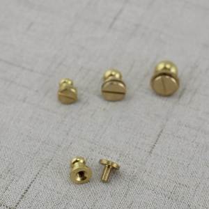 Bonne conception sacs de haute qualité décoration bricolage vis en cuivre tête ronde clou solide vis en cuir Rivet - Product Image 1