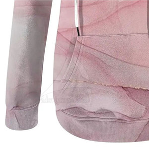 เสื้อฮู้ดดี้ผู้หญิงสำหรับฤดูหนาว ผลิตจากวัสดุรักษ์โลก ด้วยเทคนิคการพิมพ์แบบซับลิเมชั่น รับออกแบบตามสั่ง ราคาขายส่งสำหรับขายออนไลน์ ผลิตในประเทศปากีสถาน - Product Image 4