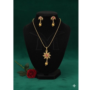 Conjuntos de colgantes antiguos de joyería de moda, conjunto de collar con cuentas hechas a mano de 12cm y 18g a precio asequible, conjuntos de joyería minimalista - Product Image 4