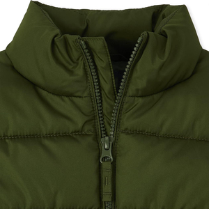 Doudoune imprimée OEM à bas quantité minimale de commande pour hommes Logo personnalisé Veste d'hiver décontractée pour hommes avec poches avec service Doudoune - Product Image 5