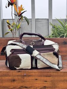 Bolsa de pañales de marca personalizada de cuero de vaca, pequeño vaquero occidental, accesorios para bebés, regalo de embarazo, regalo para Baby Shower, recién nacido - Product Image 2