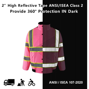 Chaqueta de Seguridad para Mujer Talla Grande, Transpirable, de Poliéster, de Secado Rápido, Nueva Llegada - Product Image 4