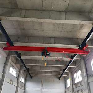 Pont roulant à poutre simple LX à utilisation optimale de l'espace, 1 tonne, 3 tonnes, 5 tonnes, 7 tonnes, 8 tonnes, 10 tonnes, pont roulant à passage sous le pont, 1000 kg - Product Image 4