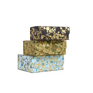 Boîte de papier imprimée supérieure luxueuse formes hexagonales dans un logo personnalisé imprimé ensembles de boîtes en carton d'emballage de cadeau en papier de haute qualité - Product Image 1