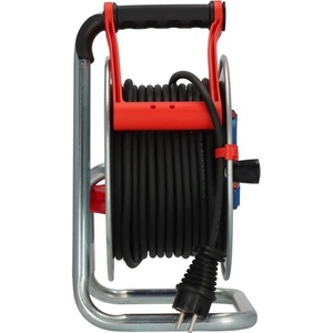 BRENNENSTUHL Garant S240 25m Cable Reel N05V3V3 3x1.5mm 240mm 3 Safety <b>Sockets</b> Sheet Steel IP44 Power Cords & <b>Extension</b> Cords - Product Image 4
