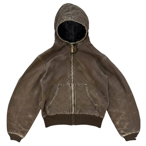 Custom logo Heavyweight 100% Cotton Short Acid Wash Distressed Designer <b>Zip</b> Jacket Manufacturer washed distressed Men's Jackets - Product Image 1