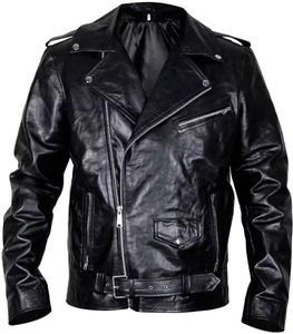 2025 mejor diseño hombres chaquetas de cuero genuino personalizado de alta calidad hombres chaqueta de cuero al por mayor chaquetas de cuero transpirable - Product Image 1