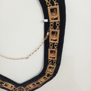 Collar Cadena Caballero Templario Con Joya - Product Image 3