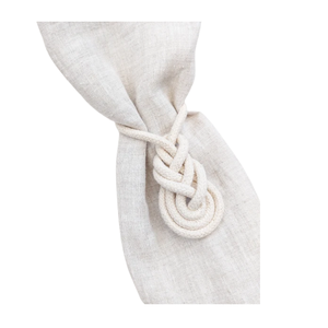 Nouveau design ronds de serviette INS mode macramé rond de serviette mariage perles de bois ronds de serviette - Product Image 4