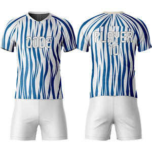 ชุดเสื้อฟุตบอลสำหรับผู้ชายกางเกงขาสั้นเสื้อฟุตบอลแบบอัตโนมัติพิมพ์ลายได้ตามต้องการ - Product Image 4