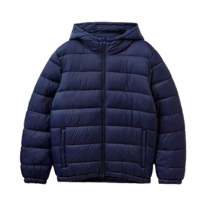 Vestes matelassées en polyester imperméables pour hommes High Street 2025, design personnalisé avec capuche, par HI 2026 - Product Image 1