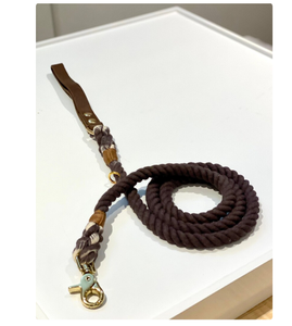 Dog Accessory Durable Supplies Accessory Customized Colored Cotton Rope Handmade Dog <b>Leash</b> <b>Pet</b> <b>Leash</b> - Product Image 2