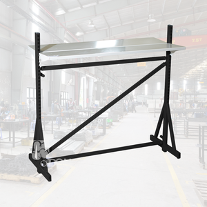ADONG A09 Two-Tier Metal Supermarket Rack Heavy Duty OEM Manufacturer <b>Display</b> <b>Unit</b> From Vietnam Double-Sided - Product Image 1