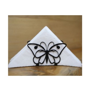 Wholesale Butterfly Designer <b>Napkin</b> <b>Holder</b> Iron Black Tissue Stand Christmas Festive Table Decor <b>Napkin</b> <b>Holder</b> in Low Price - Product Image 1